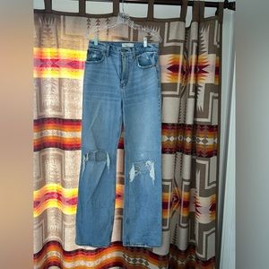 Abercrombie curve love- wide leg fit. Size 28